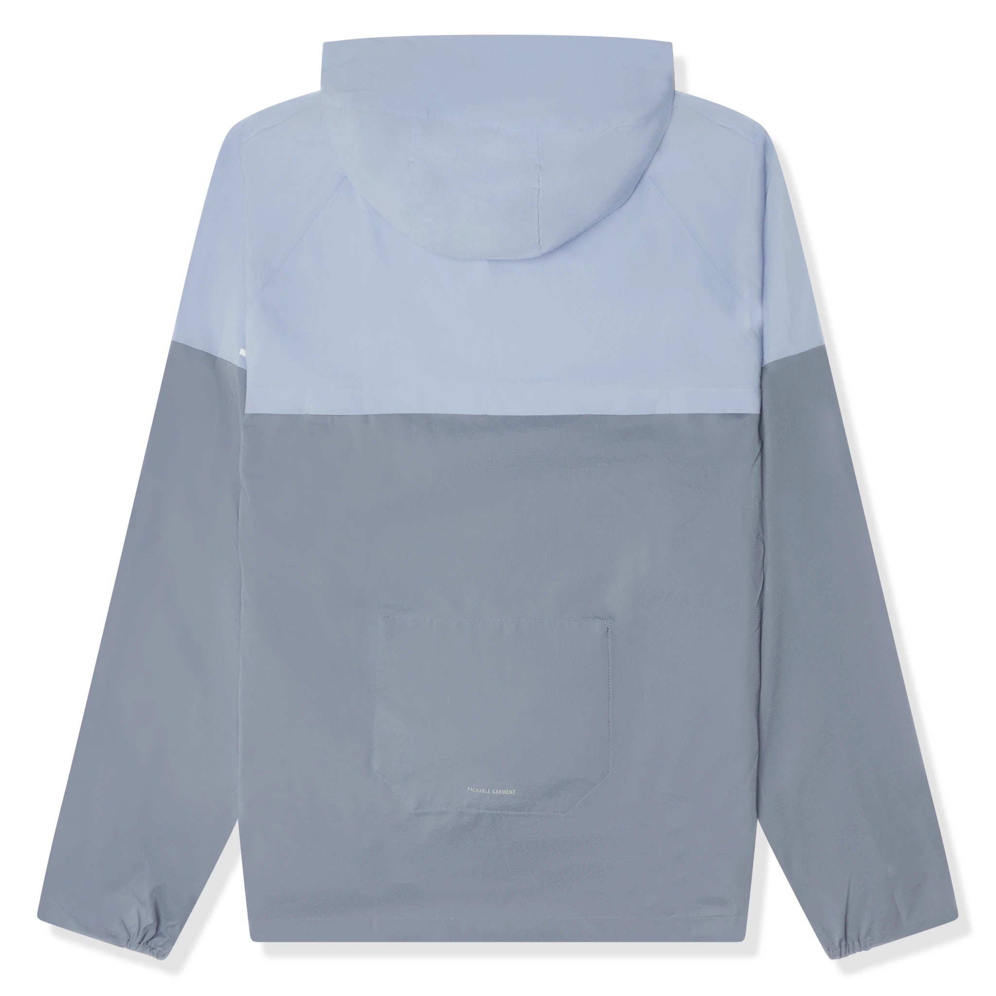 Backk view of Nike Repel Packable Cobalt Blue Windrunner Jacket CZ9071-479